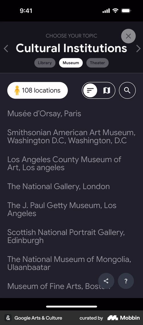 Google Arts & Culture