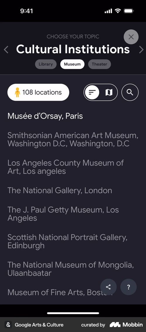 Google Arts & Culture