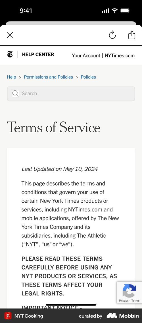 NYT Cooking