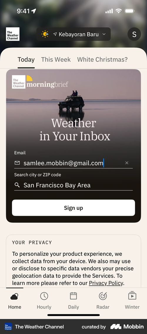 The Weather Channel